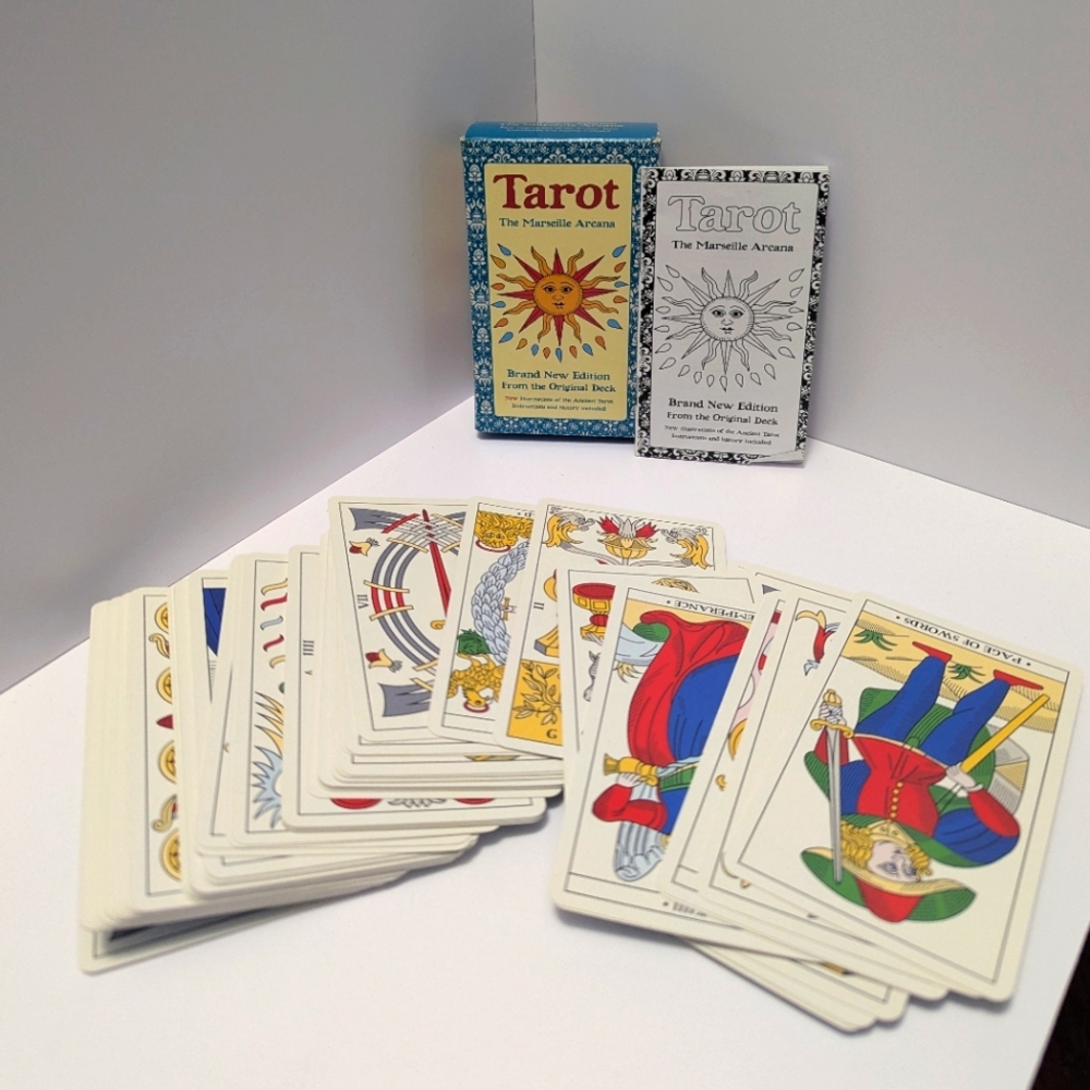 Tarot The Marseille Arcana Brand New Edition From the Original Deck